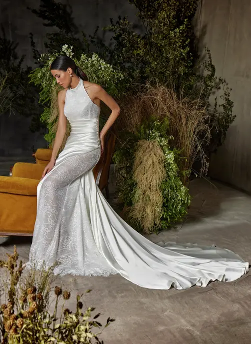 Abito da sposa Bahia — Manu García 2027, Linee scultoree
